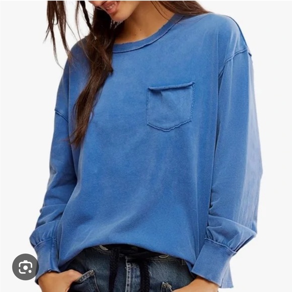 Free People Fade Into You Tee, XS - Picture 1 of 1